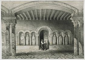 Archivo:Dans le Monastère de Bénévivere - Jean Charles Léon Danjoy