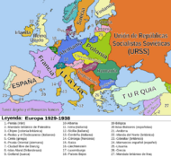 Archivo:EUROPE 1929-1938 POLITICAL MAP-es