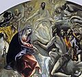 El Greco - The Burial of the Count of Orgazdetal7