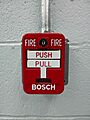 Fire alarm pull station at Walmart in Laurel, Maryland (9716276205)