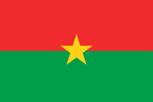 Archivo:Flag of Burkina Faso