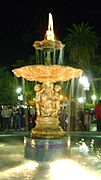 Fuente San Juan Nocturno ((festejos del 25 de mayo de 2010)) - panoramio