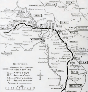 Archivo:German dispositions at Verdun, 31 March 1916