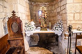 Iglesia de Santa María de Mijós. Ábside norte.