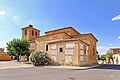 Iglesia parroquial Nuestra Señora de La Asunción en Parada de Rubiales parte trasera