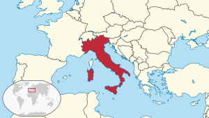 Italy in its region.svg