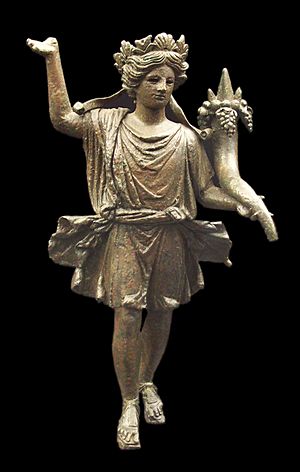 Archivo:Lar romano de bronce (M.A.N. Inv.2943) 01