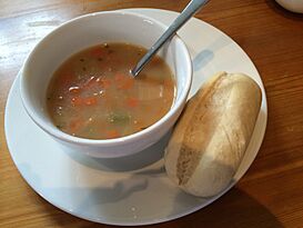 Lunch at Inveraray Castle - Scotch broth (14342541740).jpg