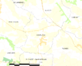 Map commune FR insee code 29065