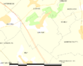 Map commune FR insee code 62517