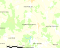 Map commune FR insee code 89462