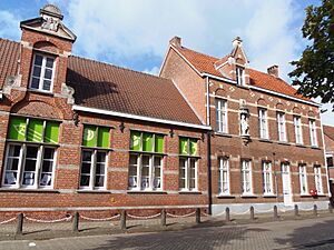 Archivo:Meisjesschool met bijbehorend klooster