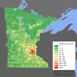 Archivo:Minnesota population map