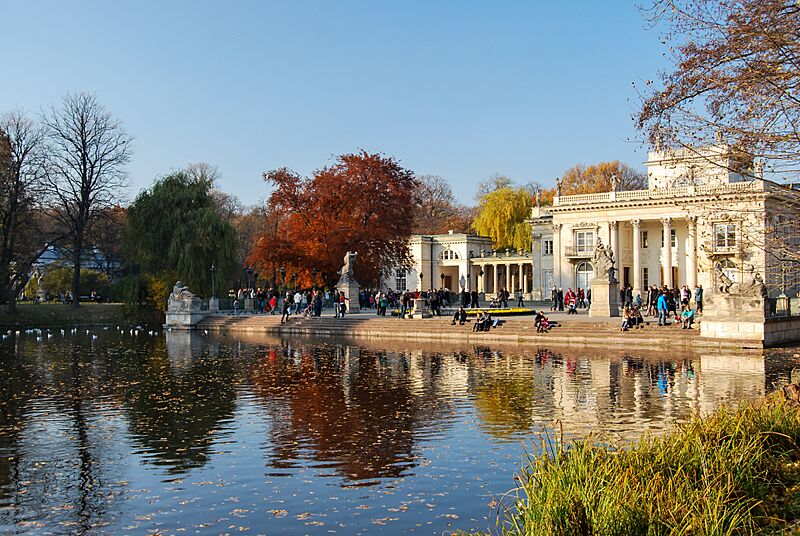 Pałac na Wodzie,Łazienki Królewskie,Warszawa