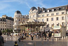 Place du Martroi- Orléans-France