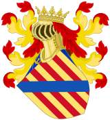 Royal Coat of Arms of the Monarchs of Majorca since the 14th Century.svg