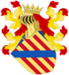 Royal Coat of Arms of the Monarchs of Majorca since the 14th Century.svg