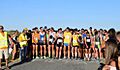 Salida de la Carrera Popular de Navaquesera
