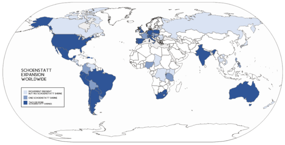 Archivo:Schoenstatt Expansion Around the World