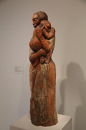 Archivo:Selma Burke - Untitled (Woman and Child) side view