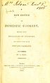 Title page of "A New System of Domestic Cookery", 1806 edition