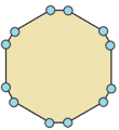 Truncated hexagon dodecagon