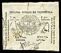 VEN-4-United States of Venezuela (Treasury)-1 peso (1811, First Issue)