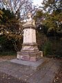 Wilhelm Müller (Dichter), Denkmal im Stadtpark Dessau