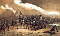 1853, Los mártires de la libertad española, vol I, Batalla de Villalar (cropped)