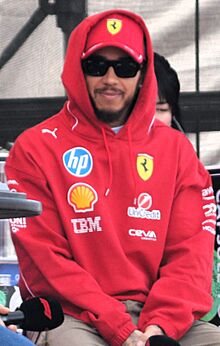 2025 Japan GP - Ferrari - Lewis Hamilton - Fanzone Stage (cropped).jpg