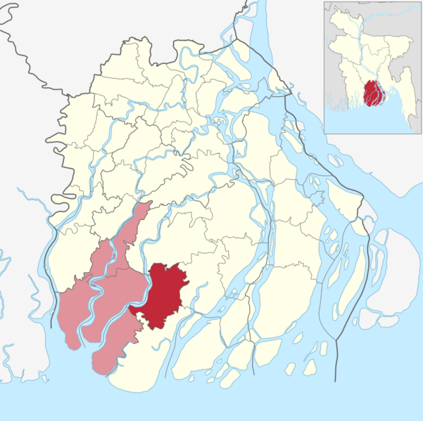 Amtali in Barisal division (Bangladesh)