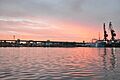 Atardecer en la Boca