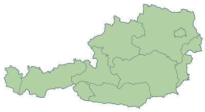 Austria States blank map.svg