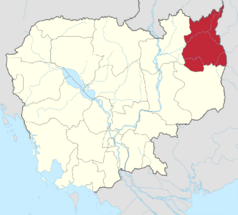 Cambodia Ratanakiri Province locator map.svg