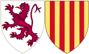 Coat of Arms of Berengaria of Barcelona as queen of León.svg