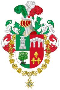 Archivo:Coat of Arms of Marcelo Torcuato de Alvear (Order of Charles III)