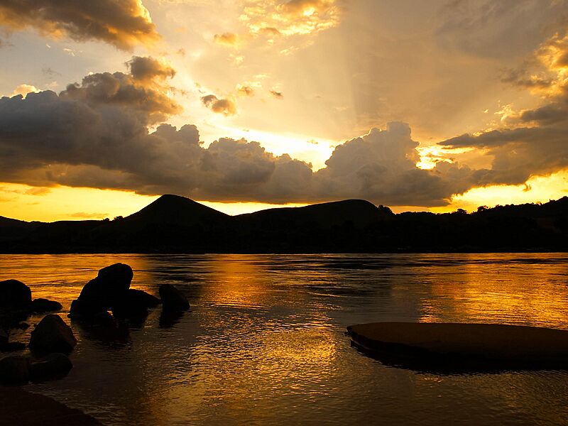 Congo sunset