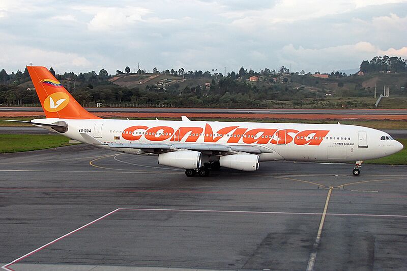 Conviasa Airbus A340-211 Ramirez-1