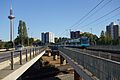 DSC08757 Frankfurt Rosa-Luxemburg-Straße und U-Bahn als Hochbahn