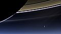 Earth-Moon system as seen from Saturn (PIA17171)
