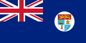 Flag of the Solomon Islands (1956–1966)