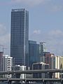 Four Seasons Hotel in Miami from Biscayne Bay