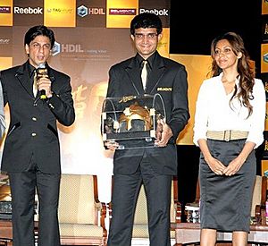 Archivo:Ganguly with shahrukh