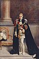 Archivo:His Majesty King Edward VIII in Garter Robes (cropped)