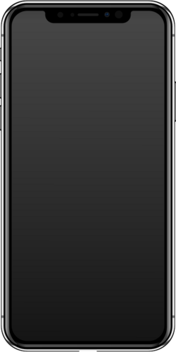 IPhone X vector.svg