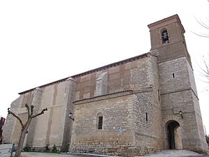Archivo:Iglesia de San Román de Hornija - Vista general 1