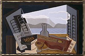 Juan Gris - La fenêtre ouverte - Google Art Project