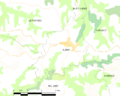 Map commune FR insee code 81003