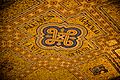 Mosaic ceiling at the Royal Ontario Museum