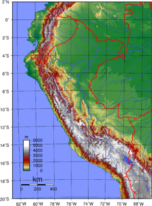 Archivo:Peru Topography
